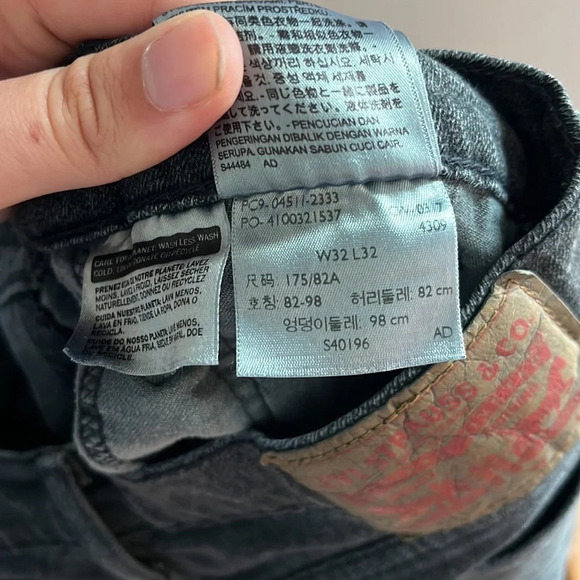 Levi’s 511 Silver Tab Jeans Size 32x32 - Picture 6 of 6